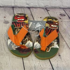 Disney Cars Dino Park Kids Flip Flops